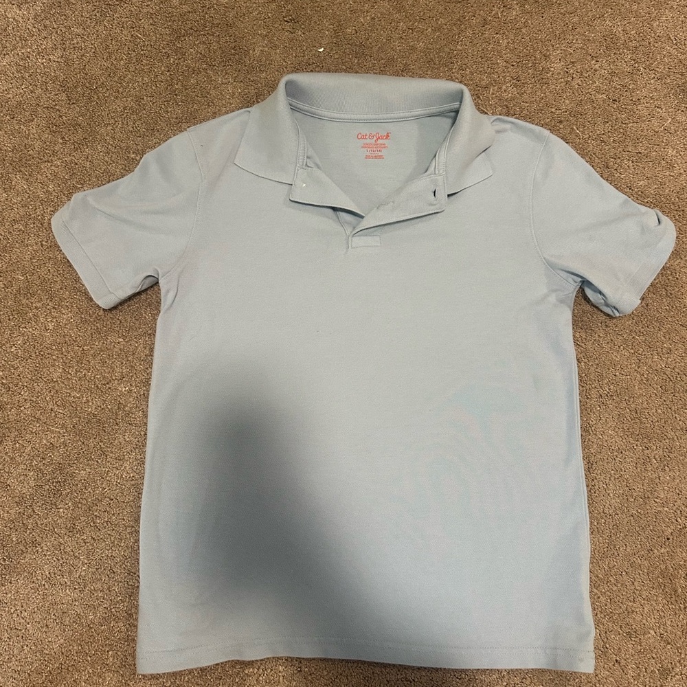 Cat & Jack Sky Blue Polo Shirt